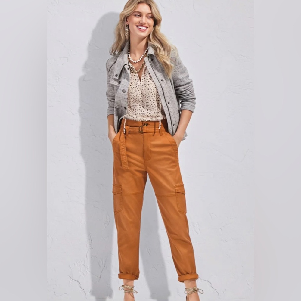 Cabi Paper-bag  Cargo Pants